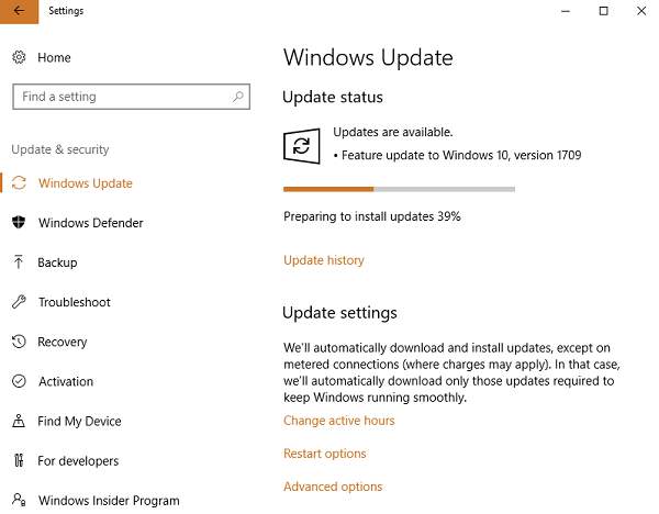 Download Windows 10 Fall Creators Update